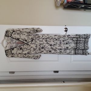 White and black maxi dress - Large Knox Rose